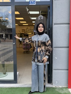 Tasarım Kot Takım - 3070